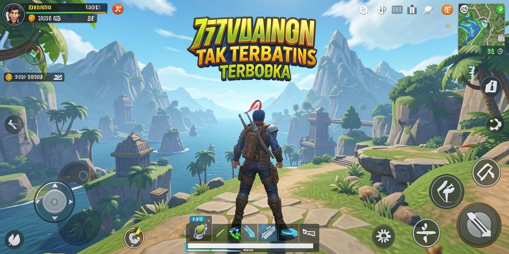Gameplay mendebarkan di dunia terbuka yang luas di 7777W.