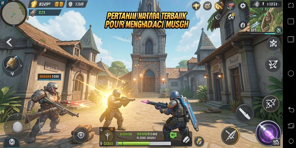 Menampilkan gameplay seru di Tower Defense 8SVIP.