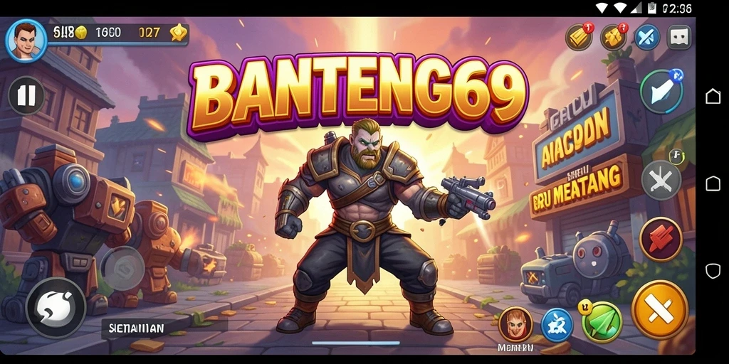 Tampilan menarik dari gameplay BANTENG69 yang penuh aksi.
