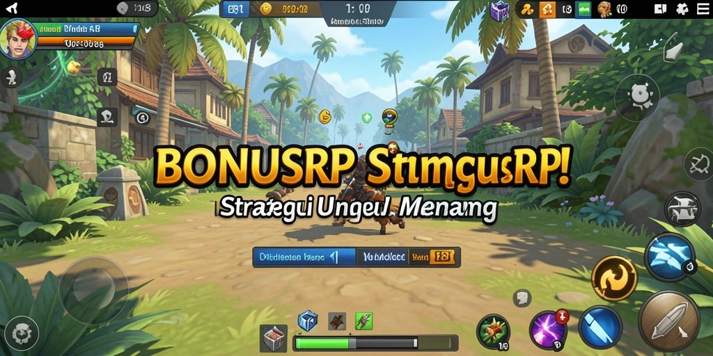 Tampilan gameplay strategis BONUSRP yang menantang dan menarik.