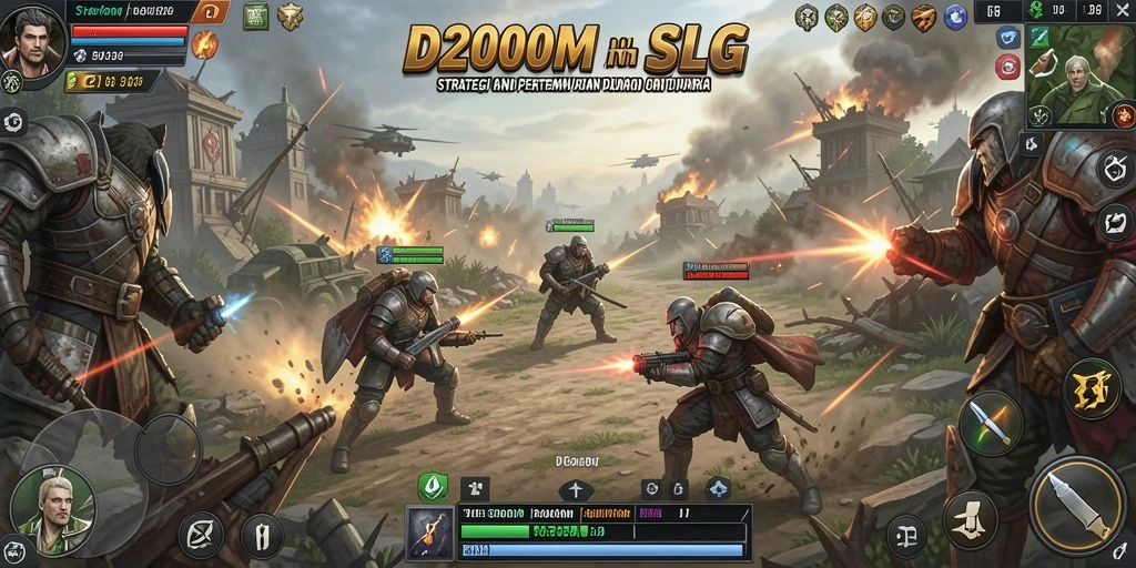 Tampilan gameplay D200M yang epik dan mengasyikkan.