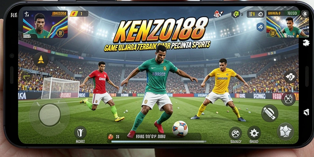 Tampilan gameplay menakjubkan dari KENZO188 yang penuh aksi.