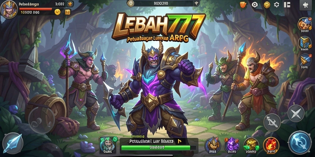 Gameplay ARPG yang menegangkan dan mendebarkan di LEBAH777.