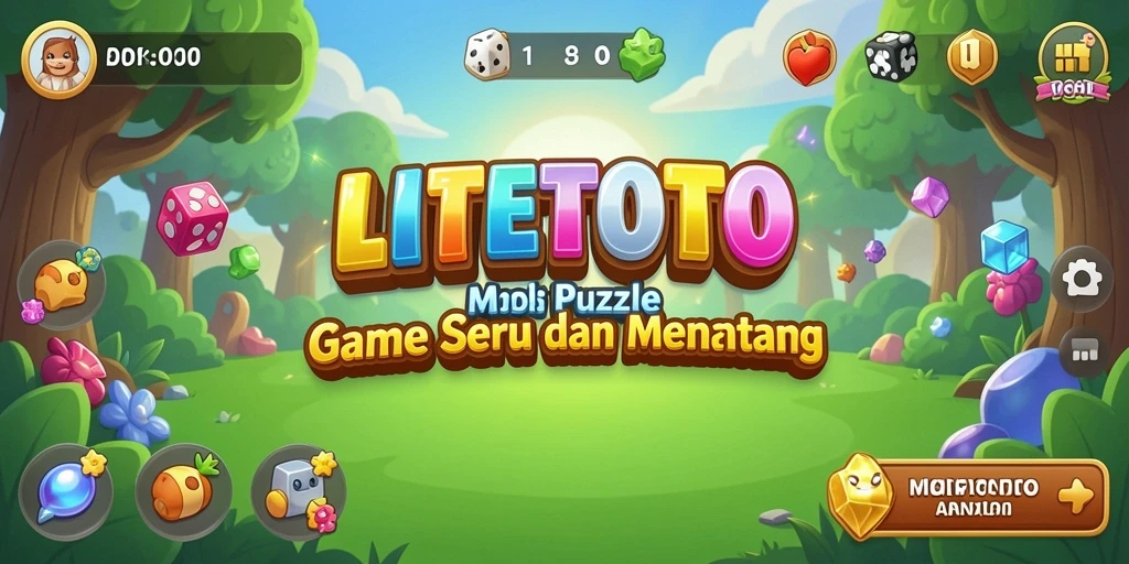Tangkapan layar LITETOTO menampilkan gameplay teka-teki yang mendebarkan.