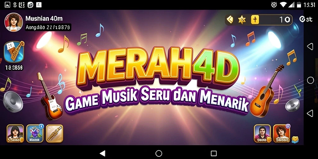 Tampilan screenshot MERIAH4D menampilkan gameplay yang penuh warna dan interaktif.