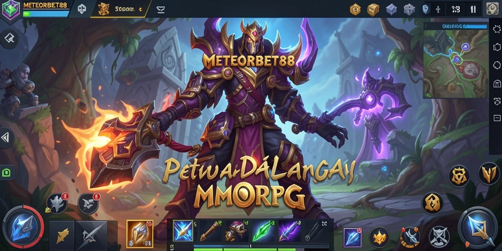 Tampilan gameplay <strong>METEORBET88</strong> yang menakjubkan dengan aksi seru di dalamnya.