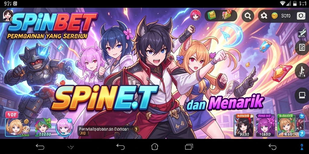 Tampilan menarik dari gameplay SPINBET yang penuh aksi.