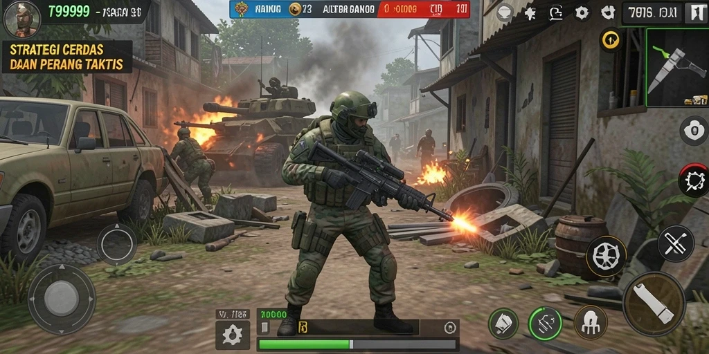 Tampilan menakjubkan dari gameplay T9999 yang memikat.